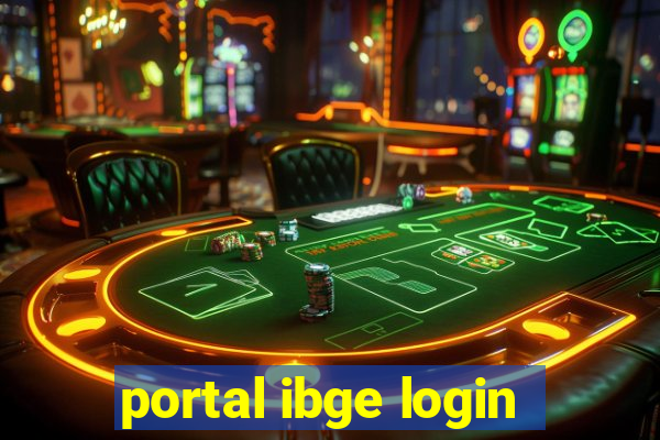 portal ibge login